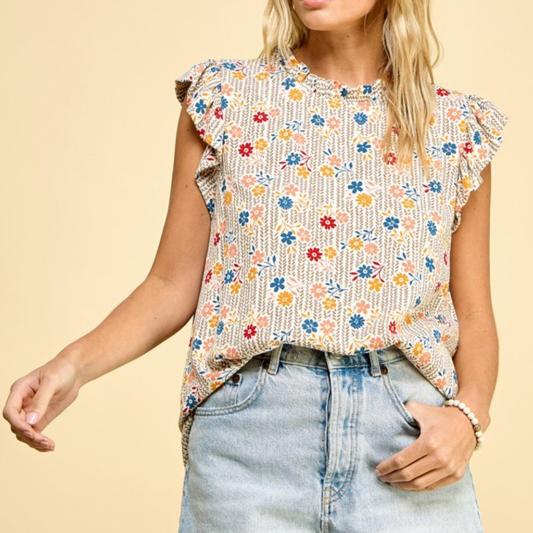 the shelby flutter top