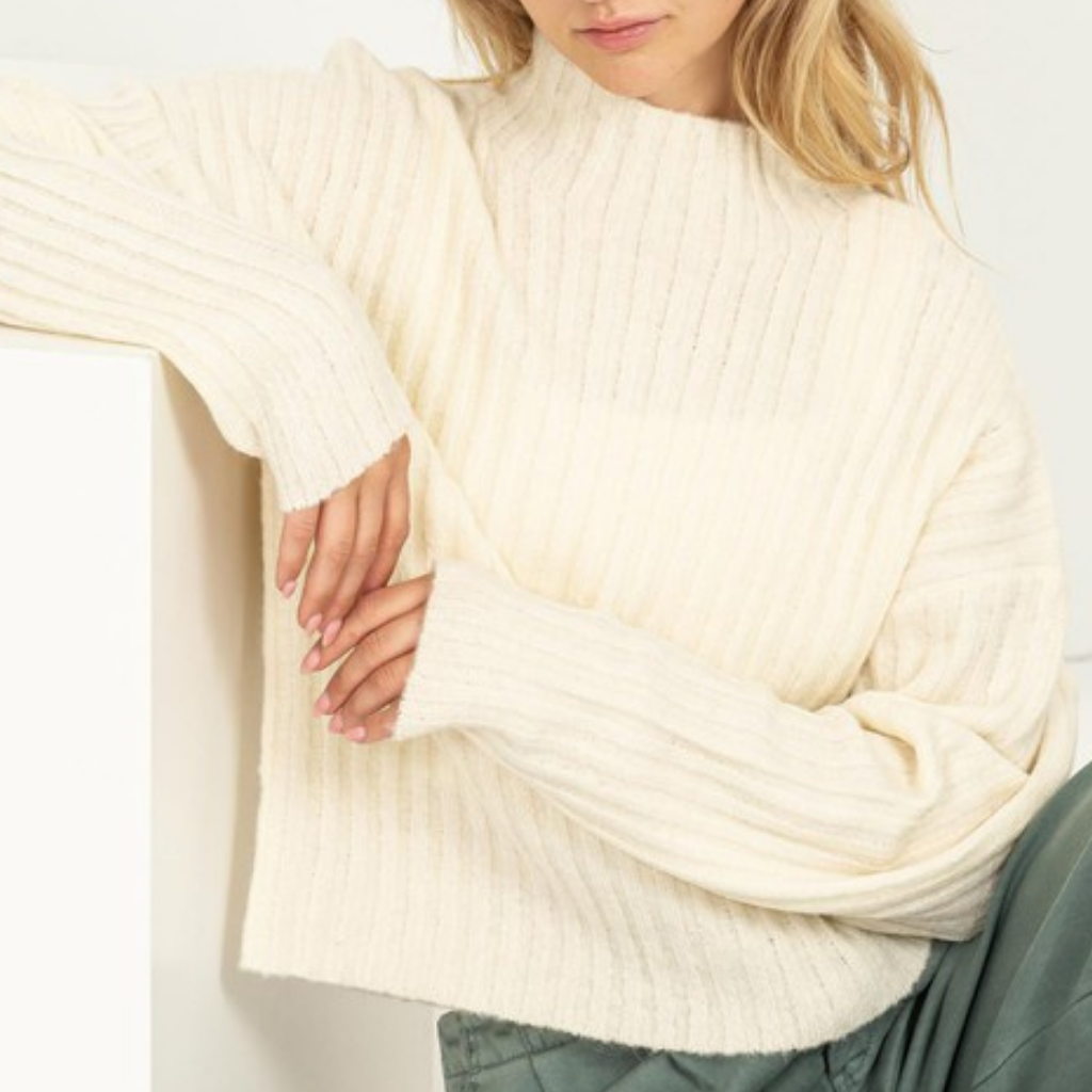 the adeline cream sweater