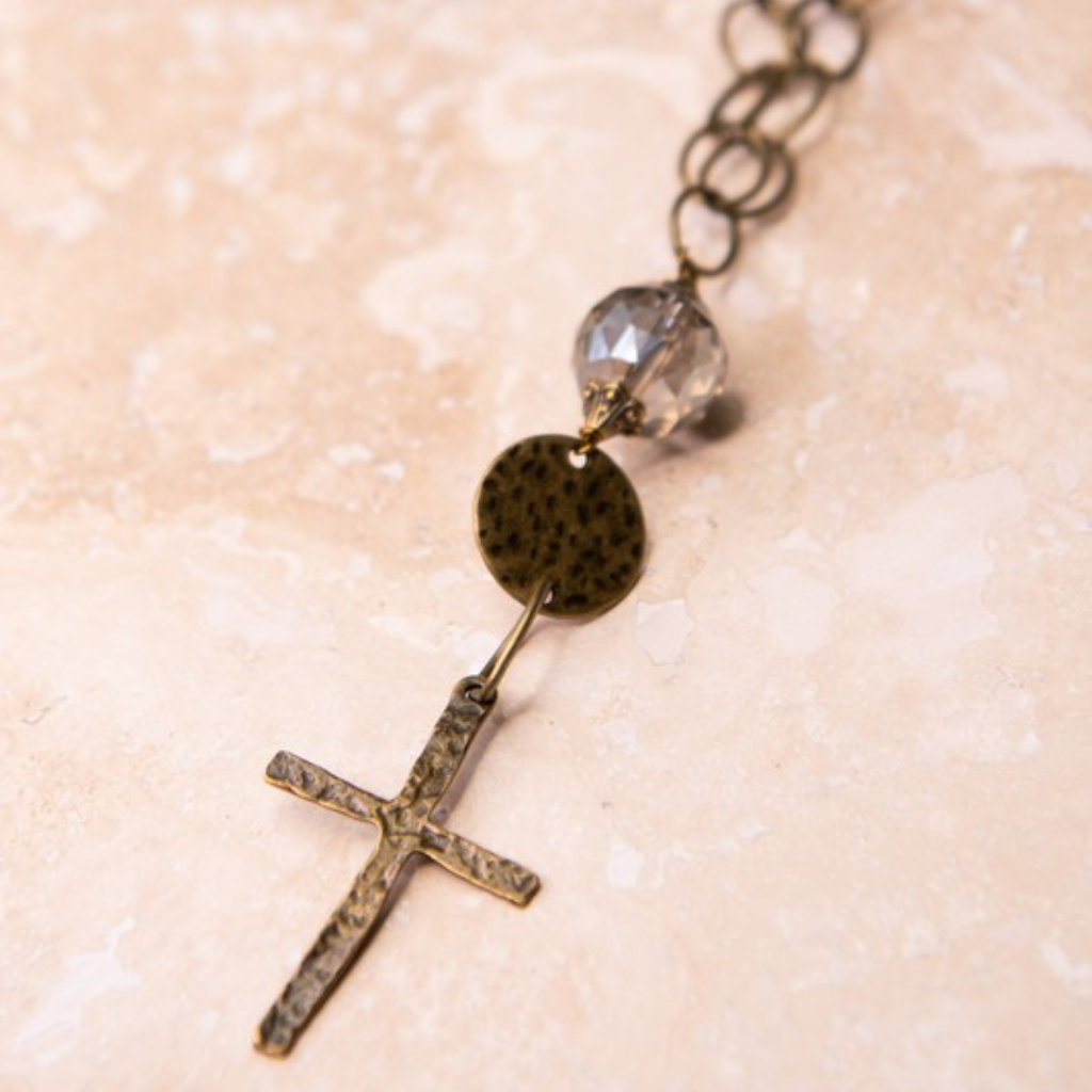 the hilda cross necklace