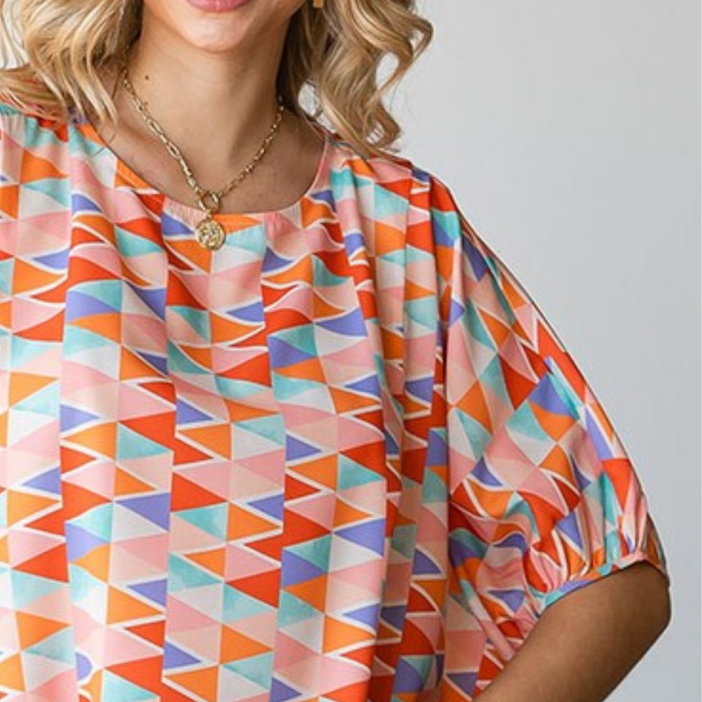 the ginger geo top