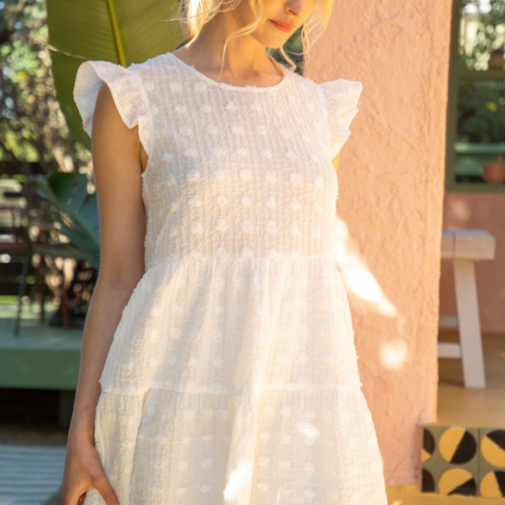 the clara little white dress