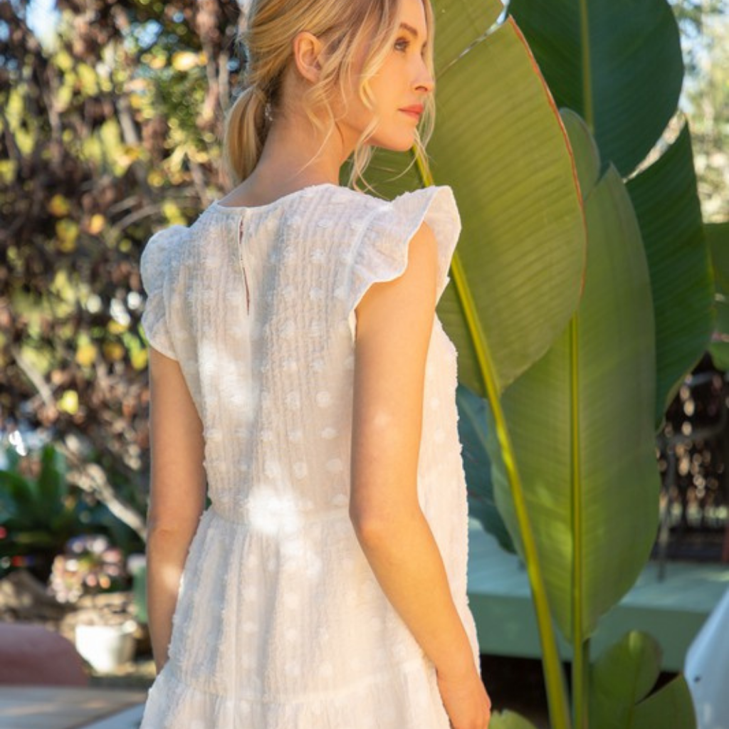 the clara little white dress