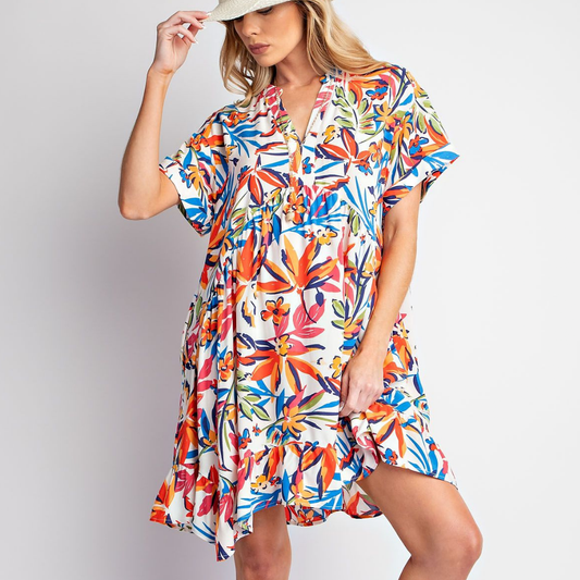 the maggie floral dress
