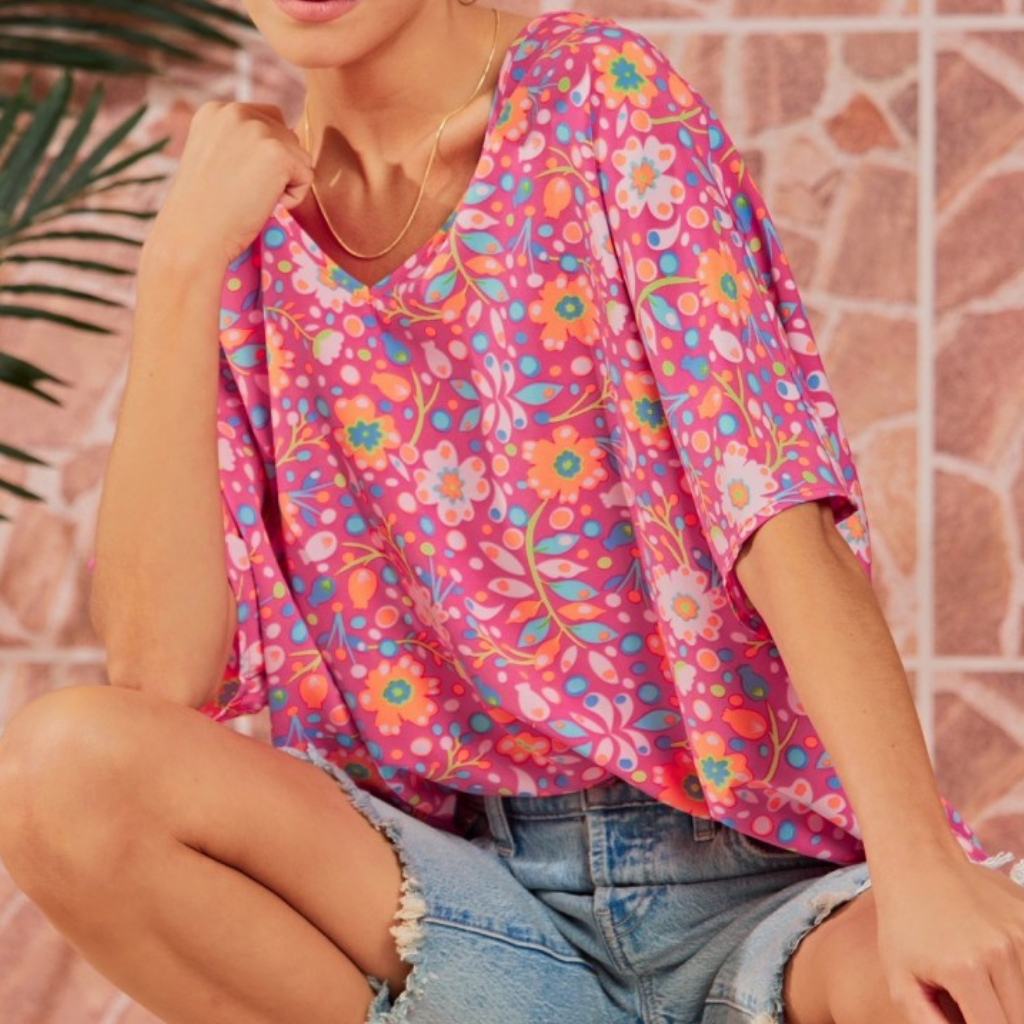 the willa floral tunic