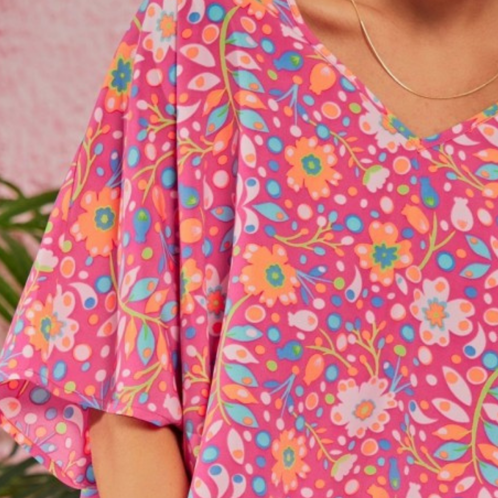 the willa floral tunic