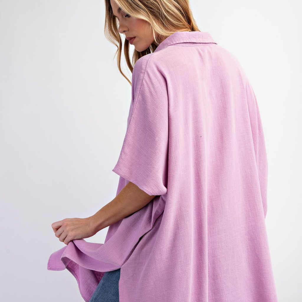 the delia lavender tunic