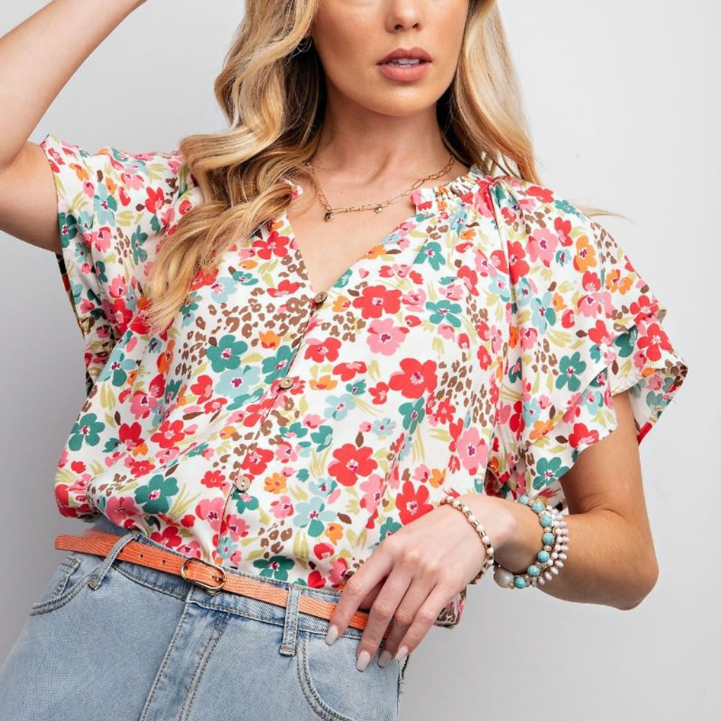 the rosie floral top