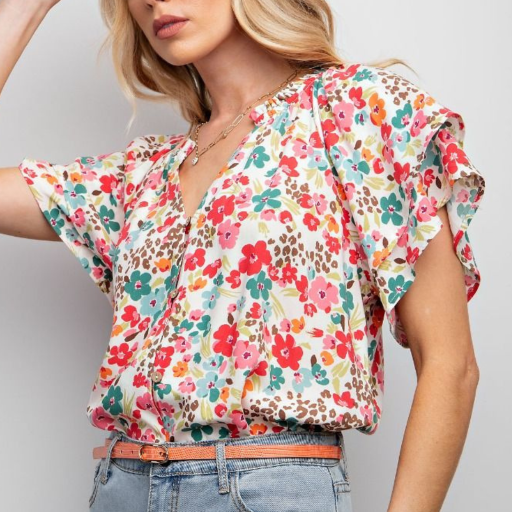 the rosie floral top