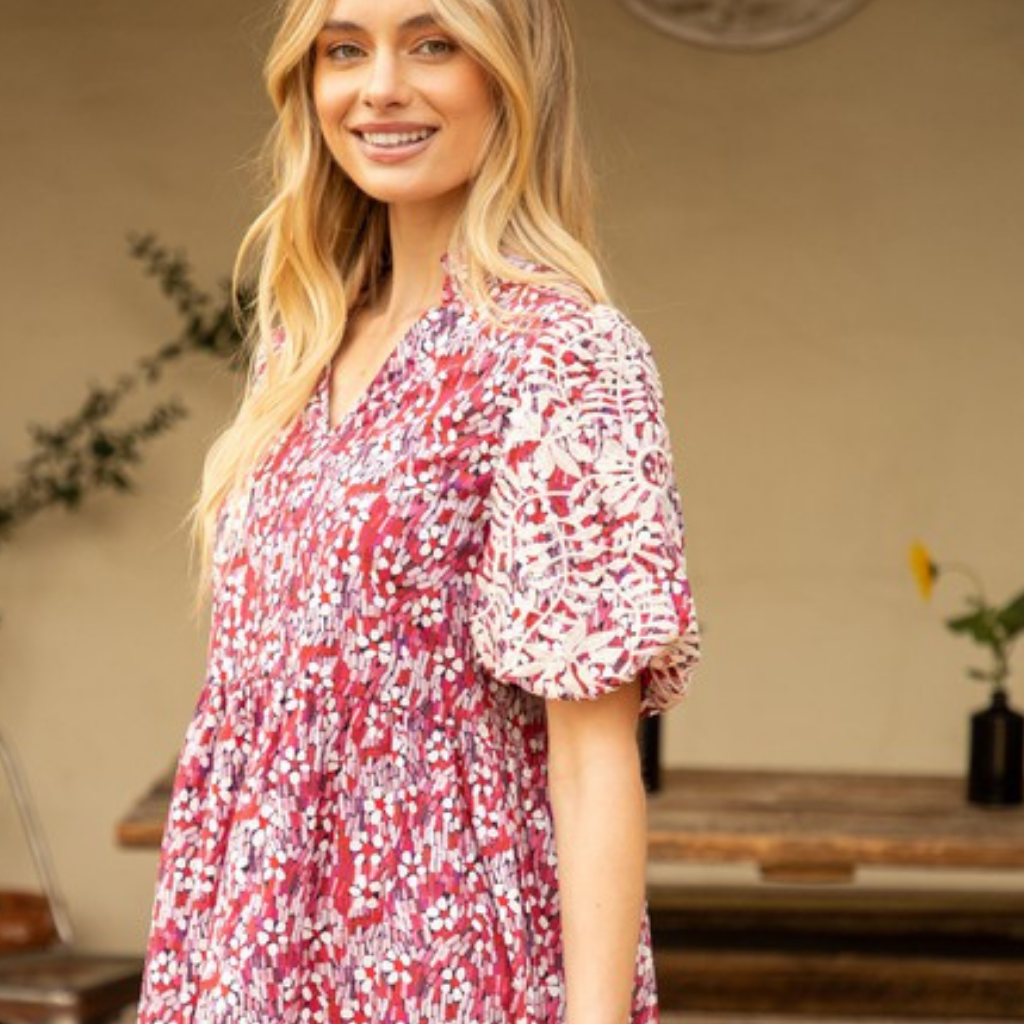 the margo embroidered dress