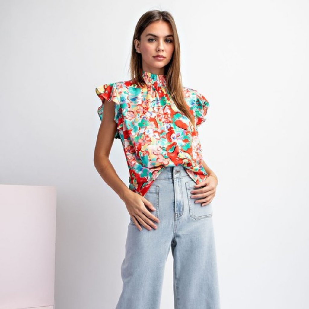 the ruby floral top