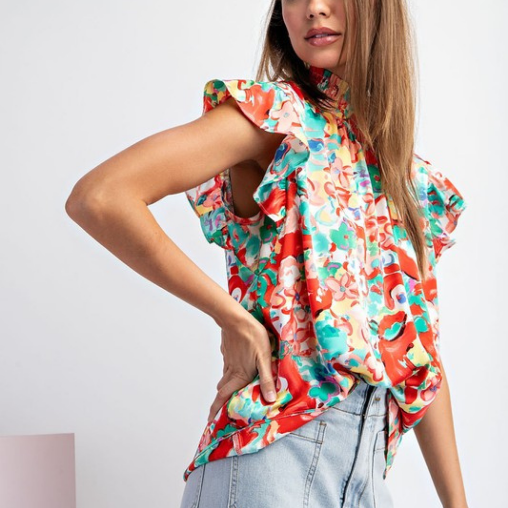 the ruby floral top