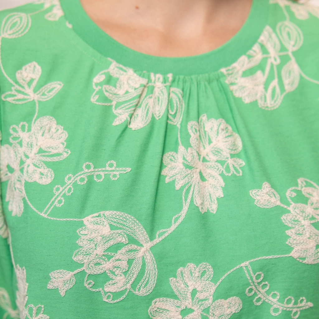 the morgen embroidered blouse