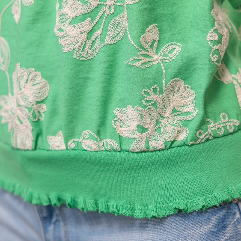 the morgen embroidered blouse