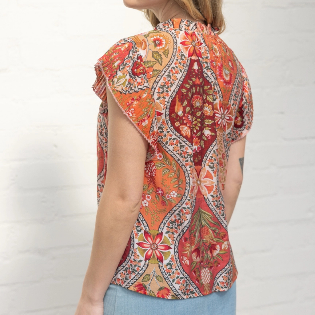 the alice red mix top