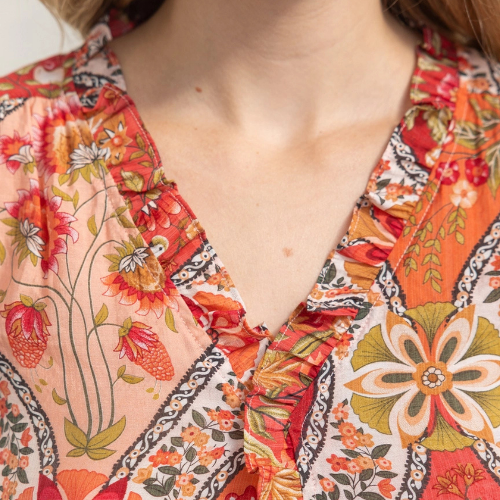 the alice red mix top