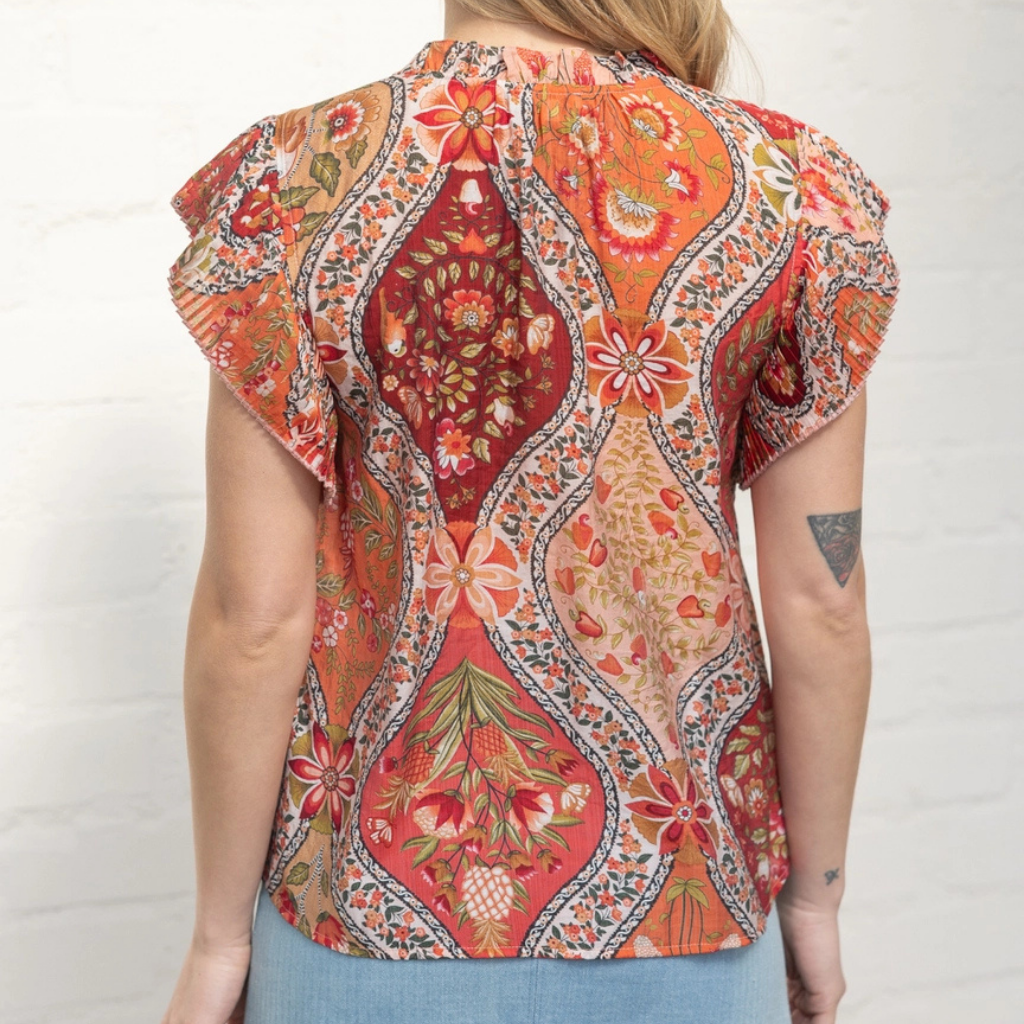 the alice red mix top