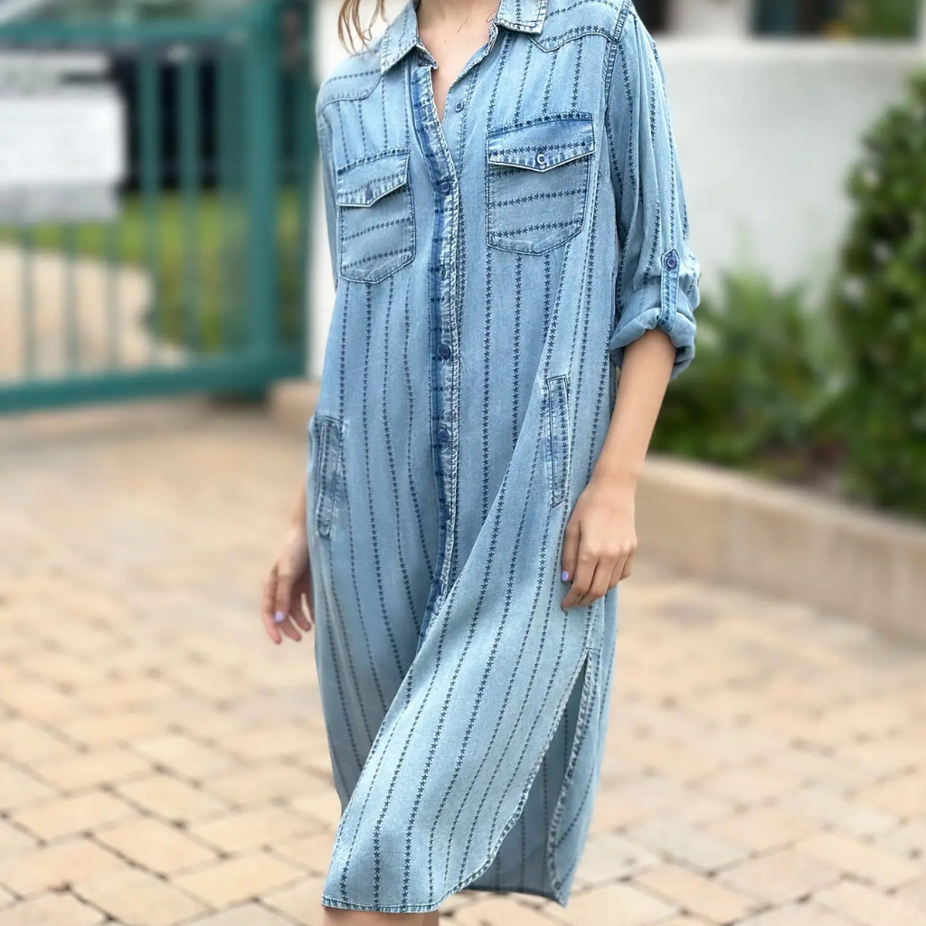 the cindy tencel dress