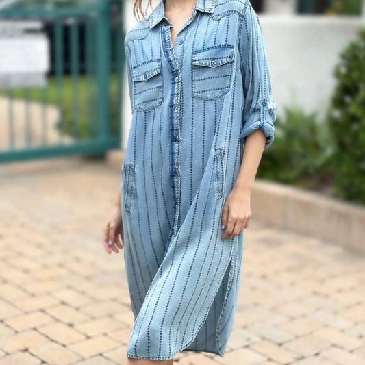 the cindy tencel dress