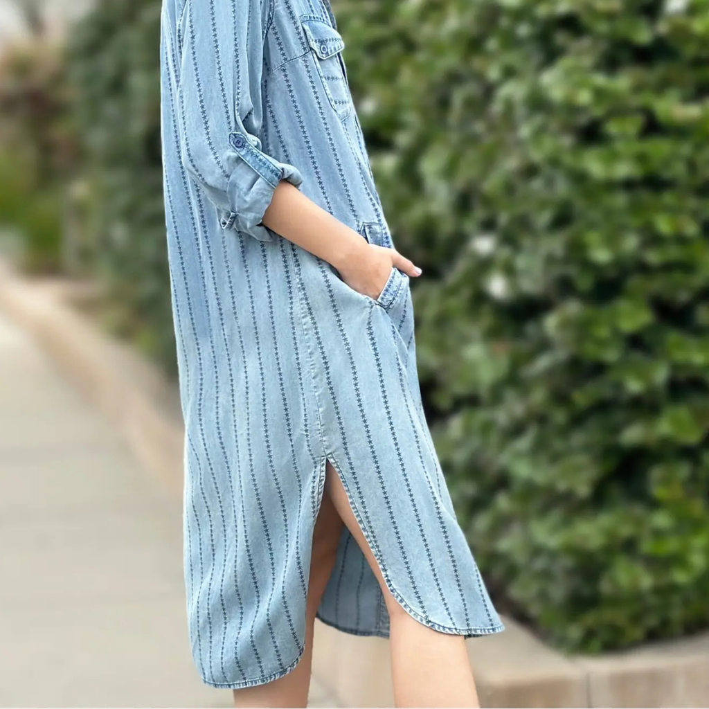 the cindy tencel dress