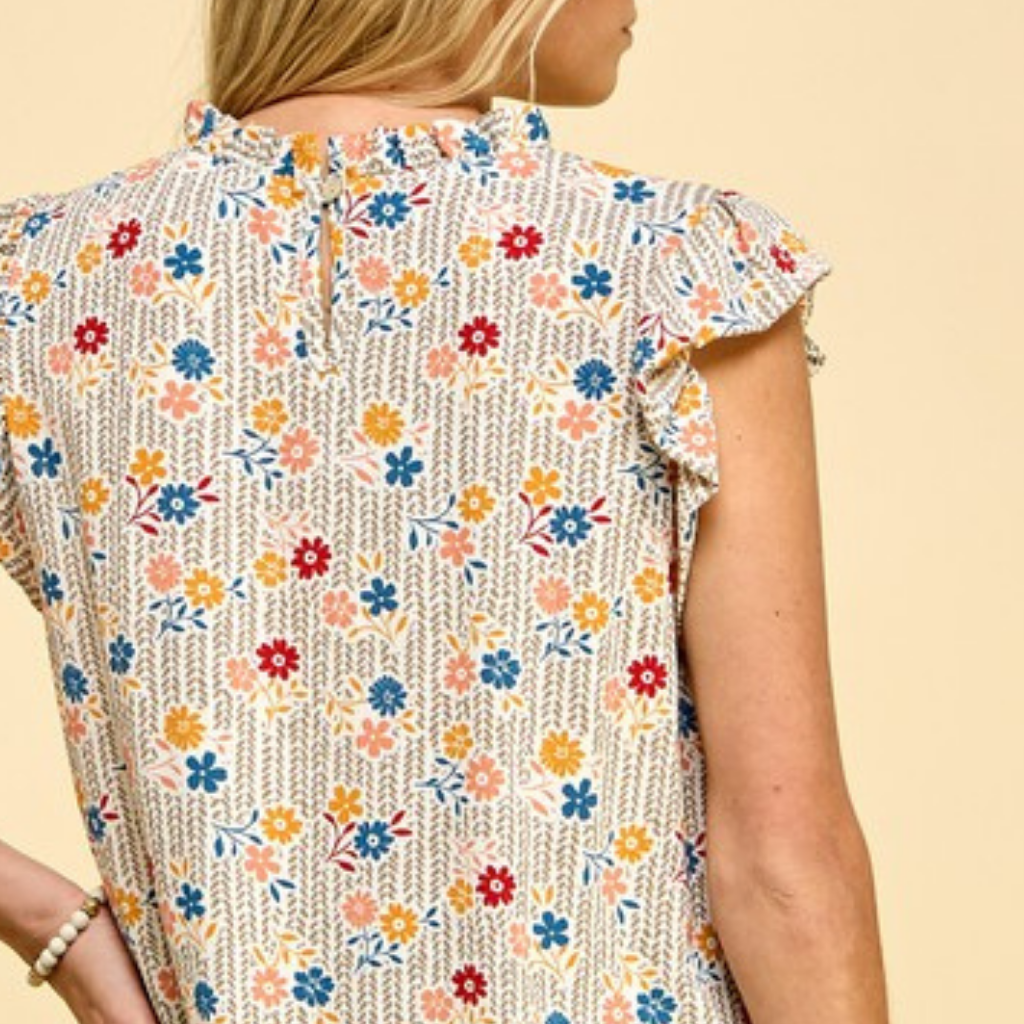the shelby flutter top