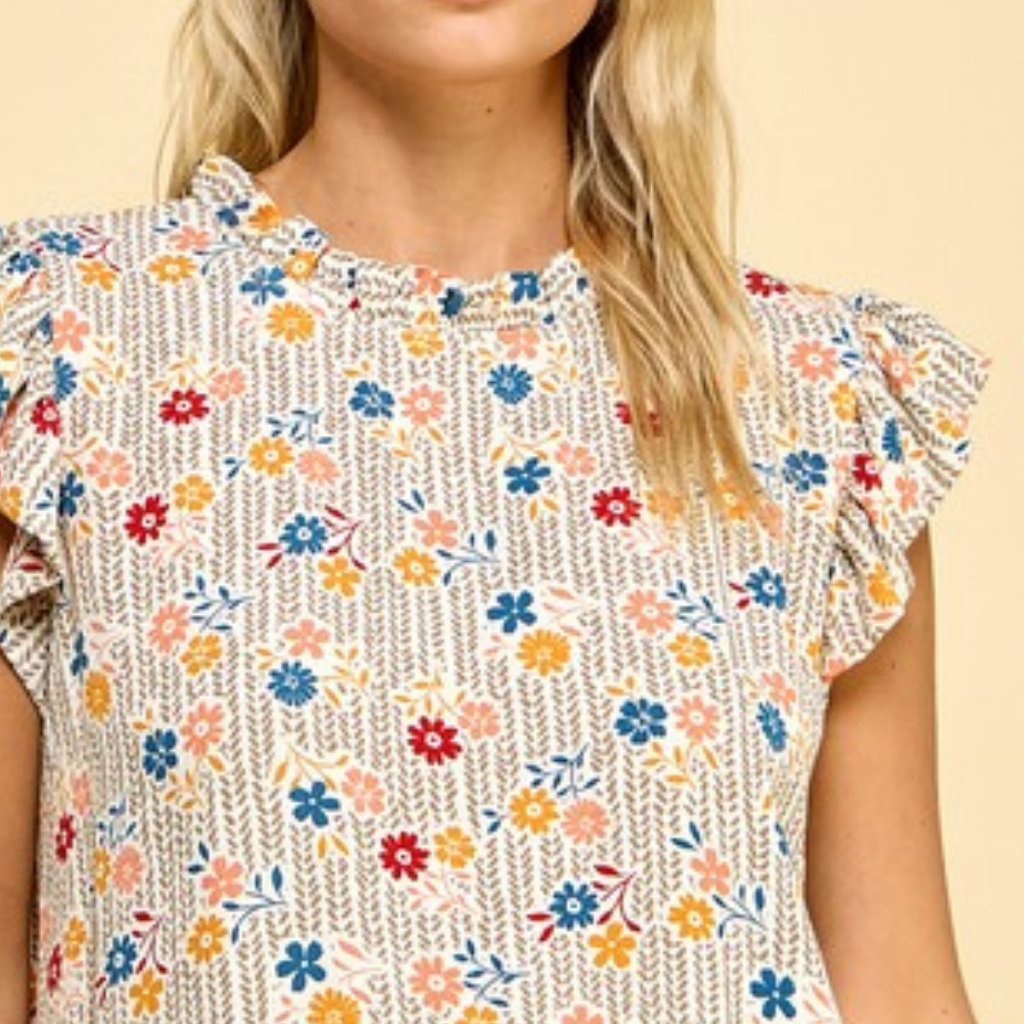 the shelby flutter top