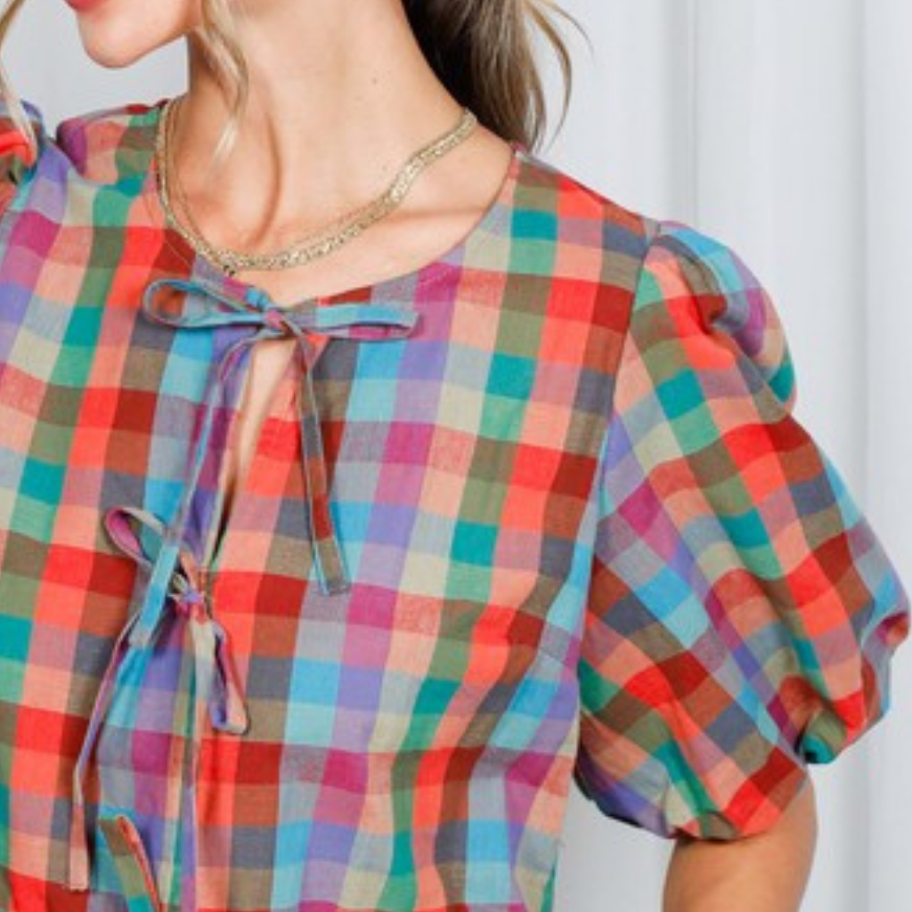 the lottie peplum top