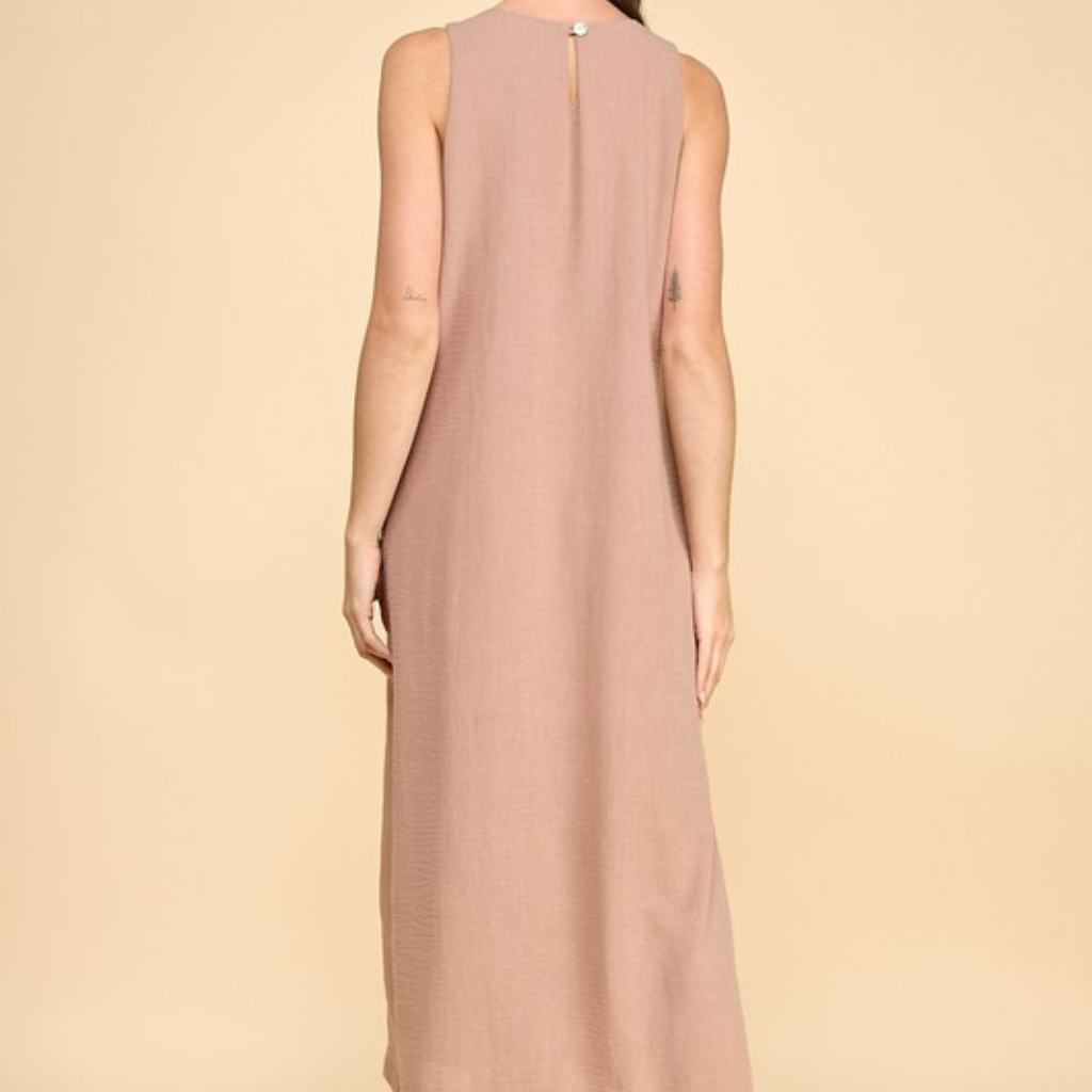 mauve maxi dress the fran mauve maxi dress small