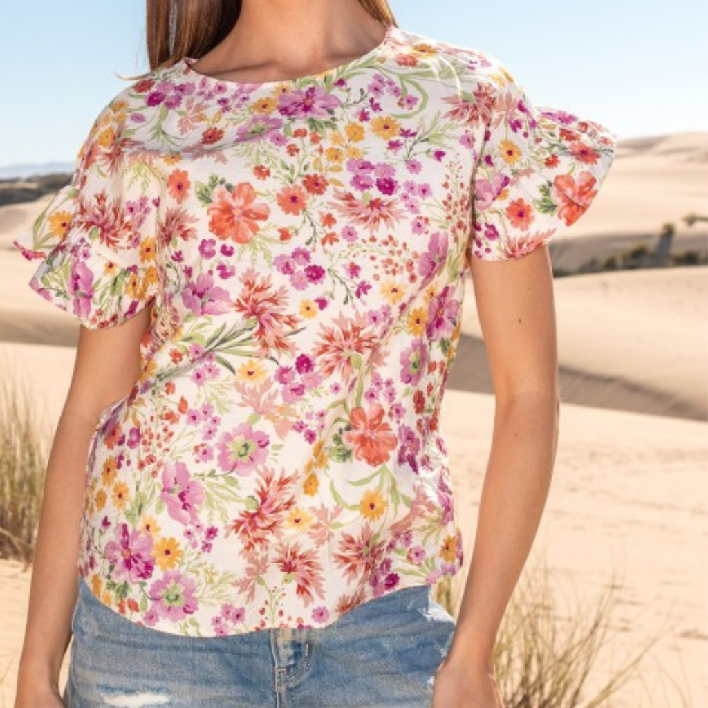the rosie floral top