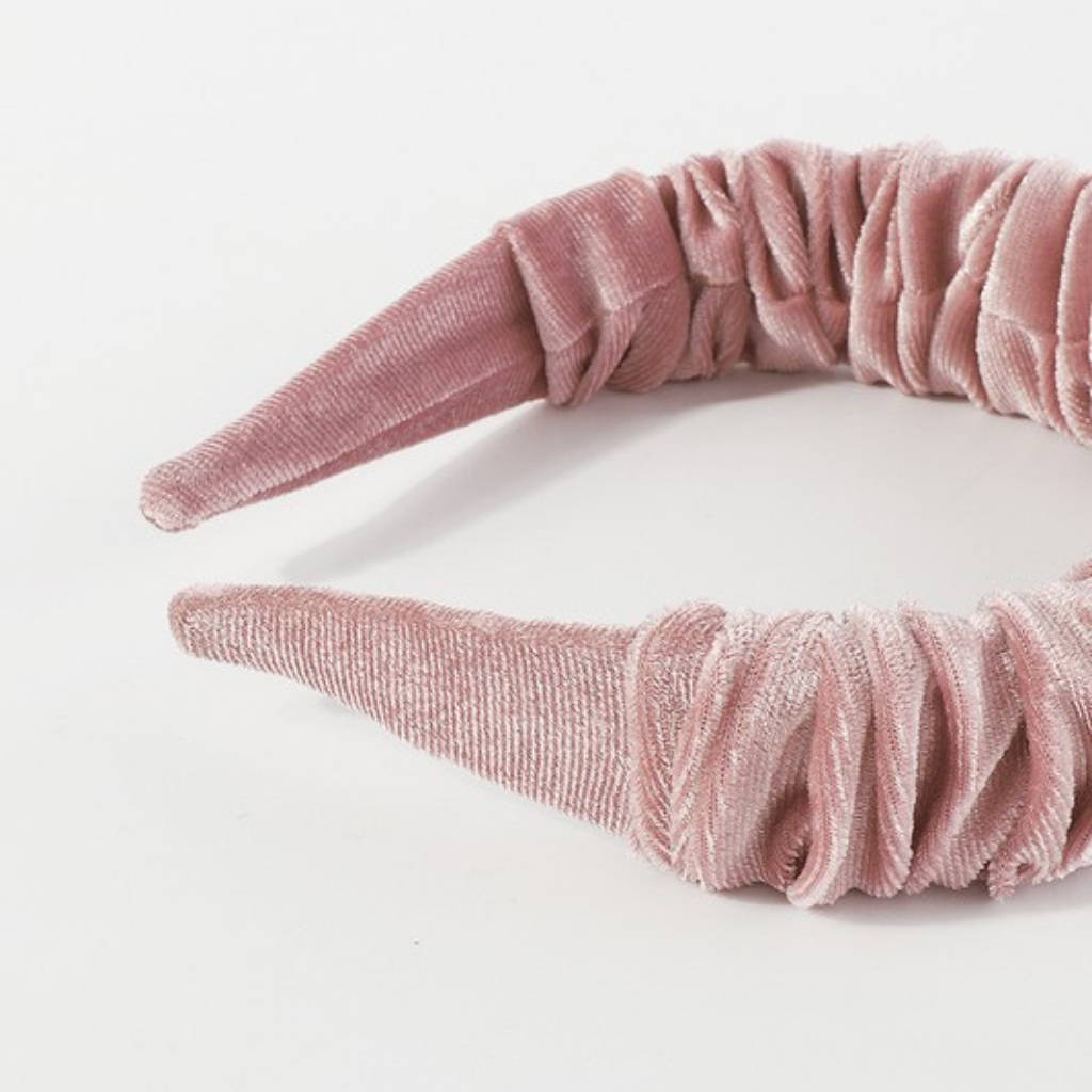 the sia headband in dusty pink