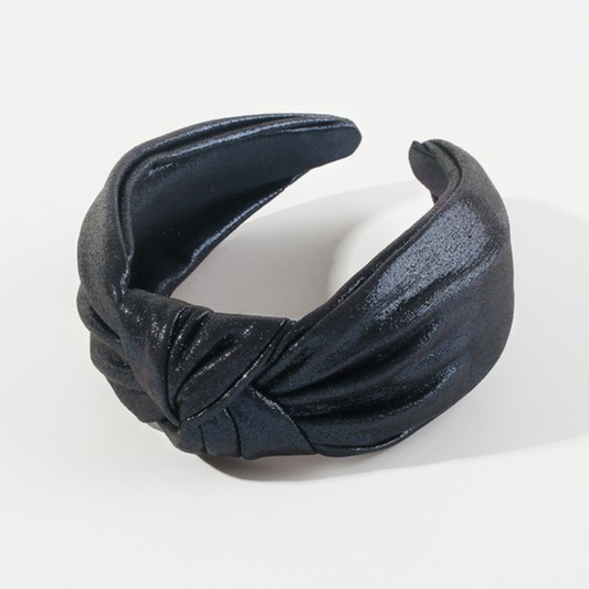 the taylor headband in dark blue
