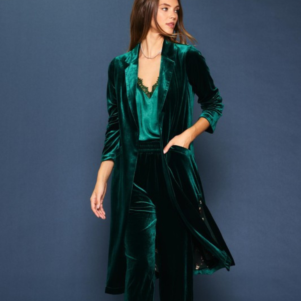 the kylie duster in forest