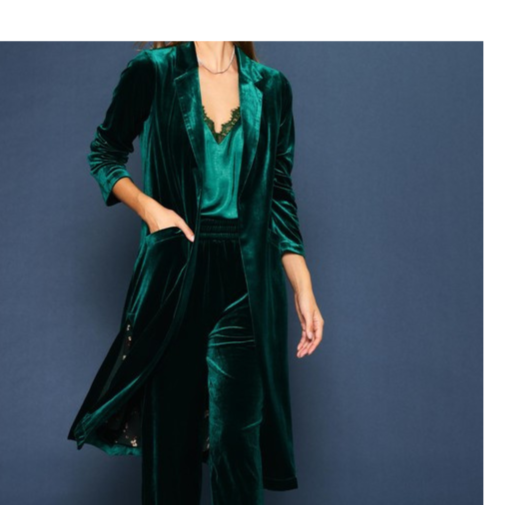 the kylie duster in forest