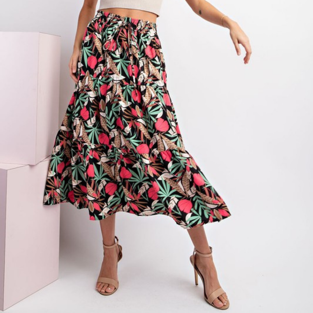 the perla midi skirt