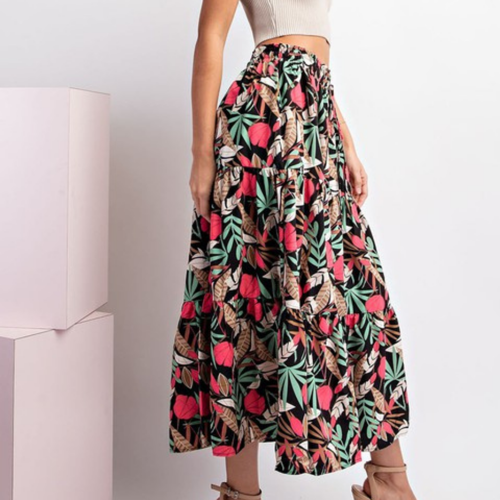 the perla midi skirt