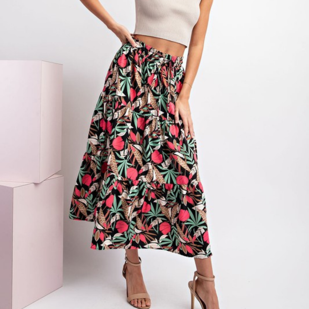 the perla midi skirt