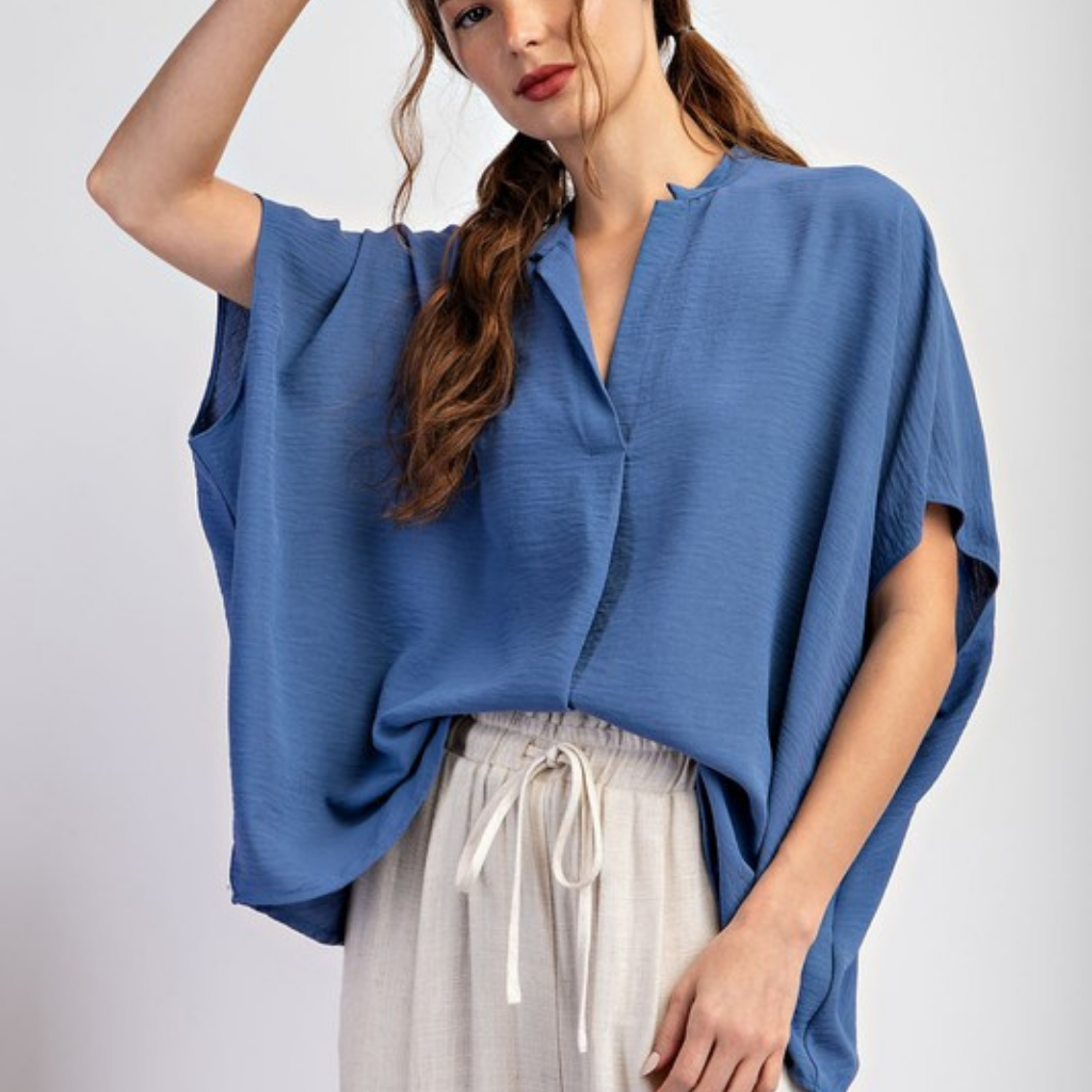 the jada top in vivid blue