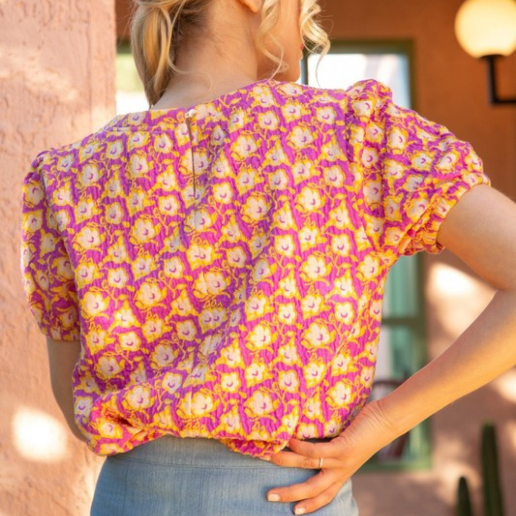 the sienna floral blouse