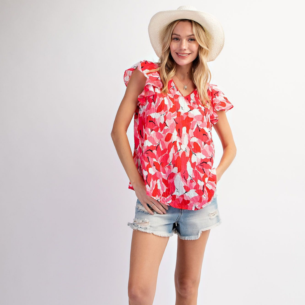 the presley floral top