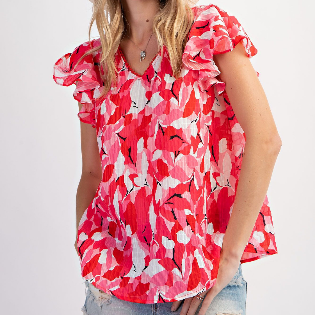 the presley floral top