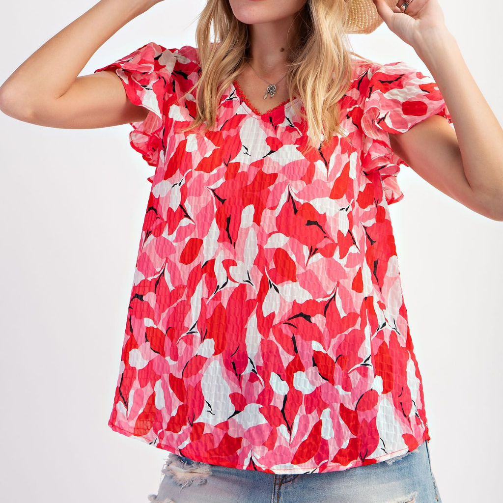 the presley floral top