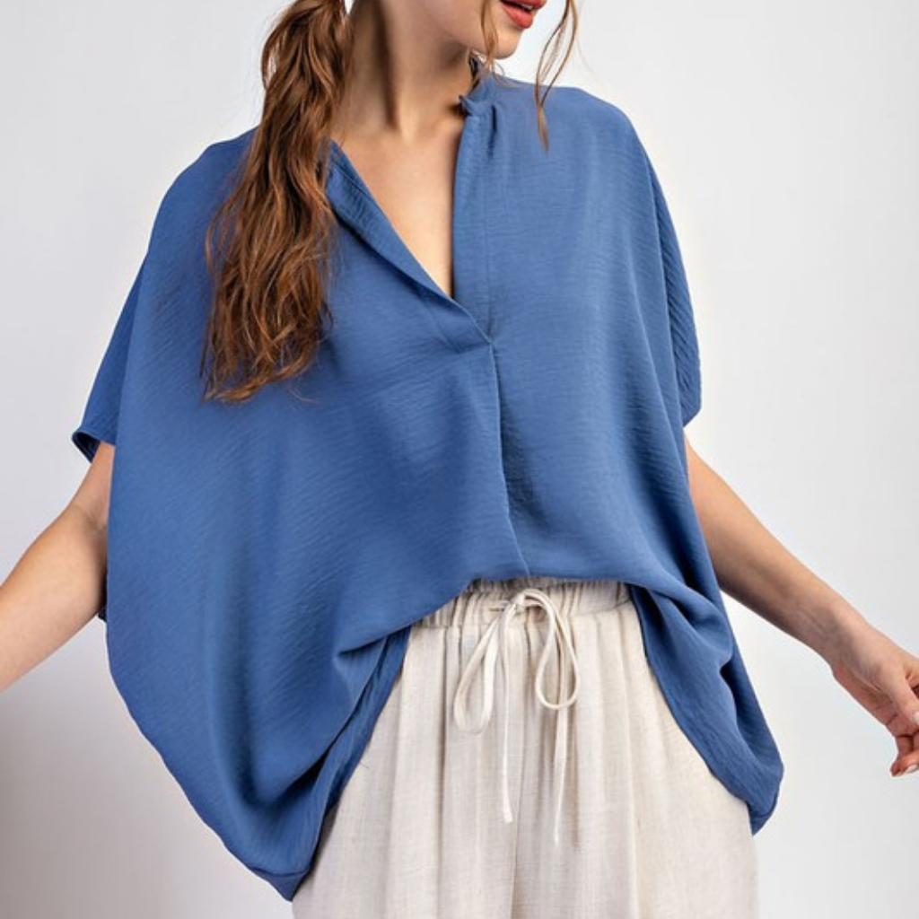 the jada top in vivid blue