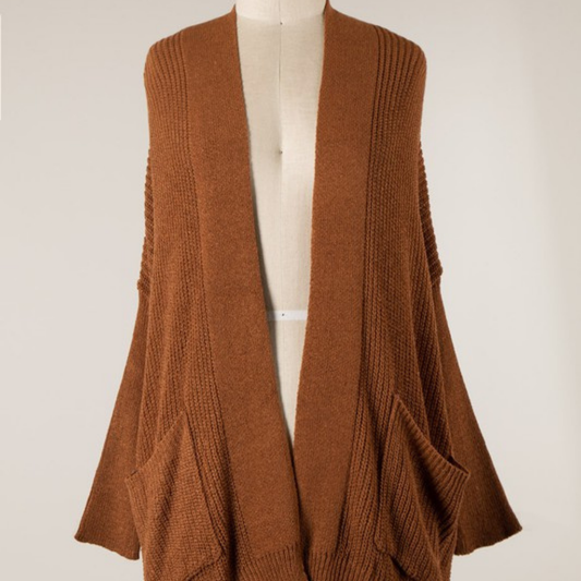 the noah cardi in rust