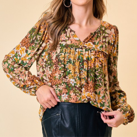 the cali floral top