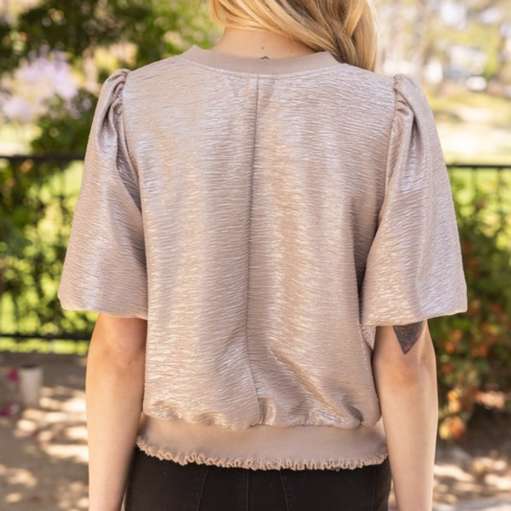 the marlee shimmer top