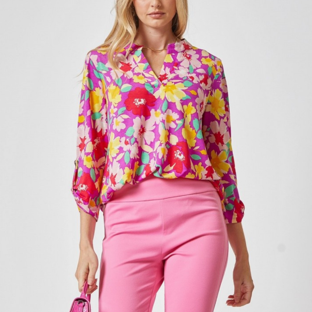 the gia floral top