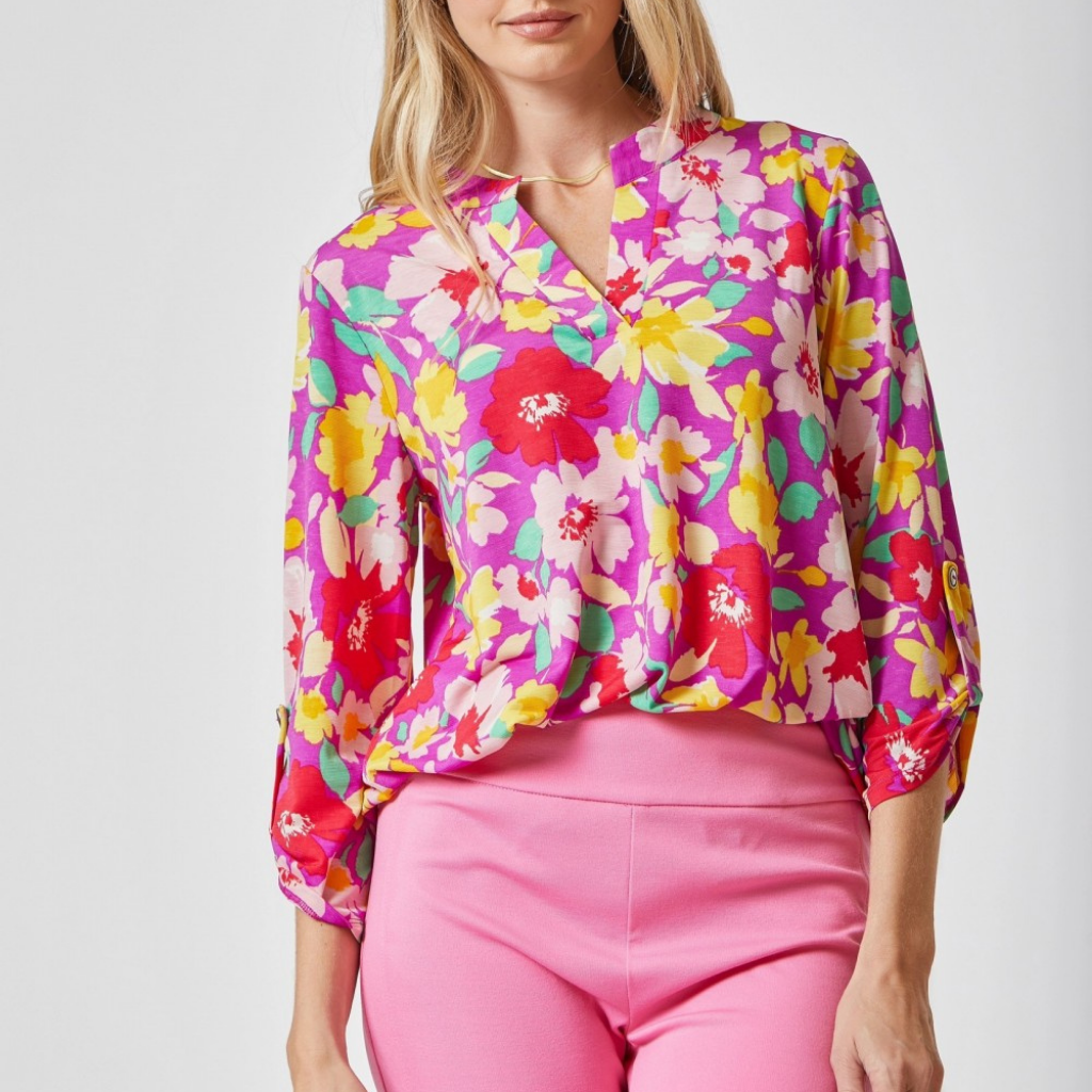 the gia floral top