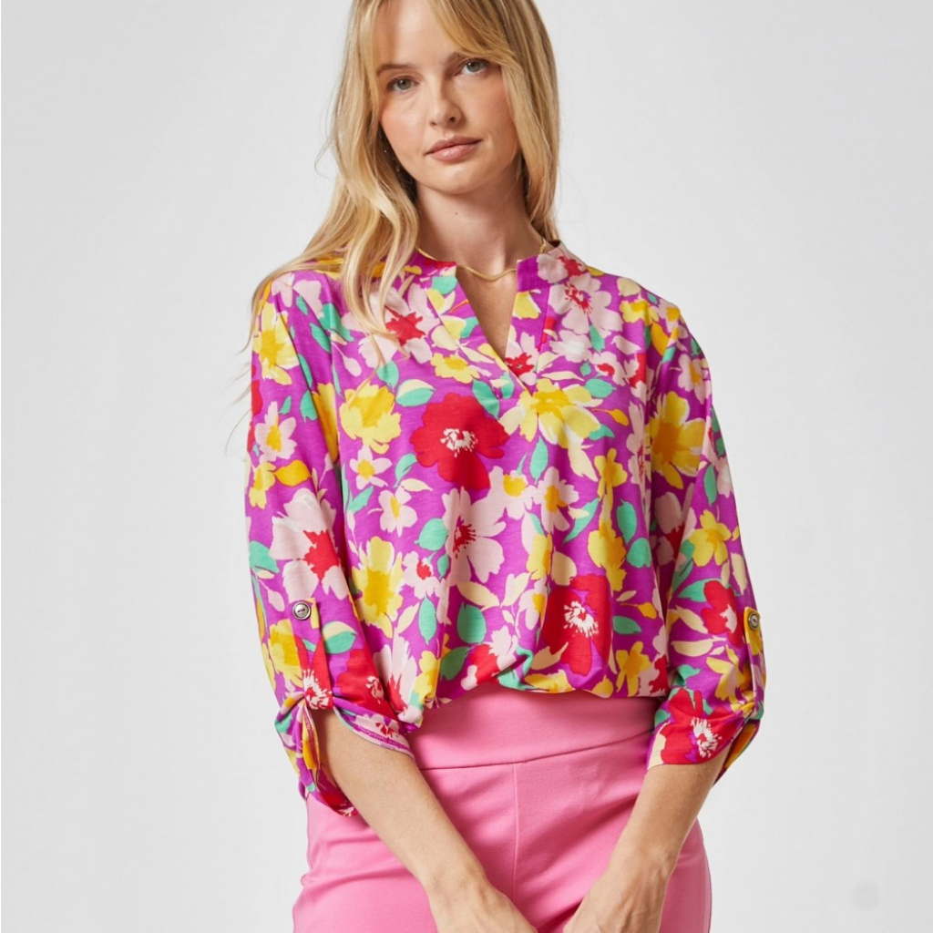 the gia floral top