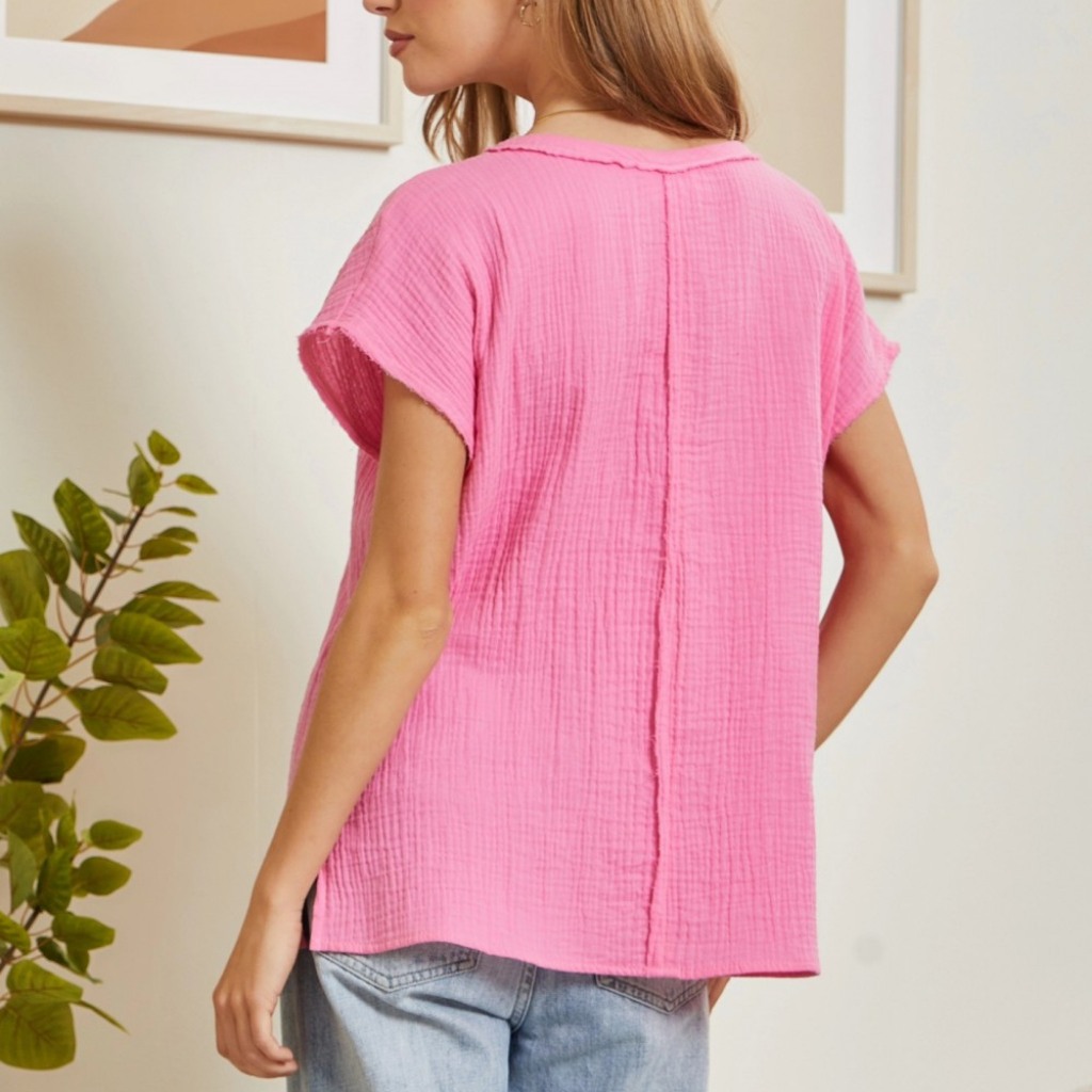 the kate gauze top