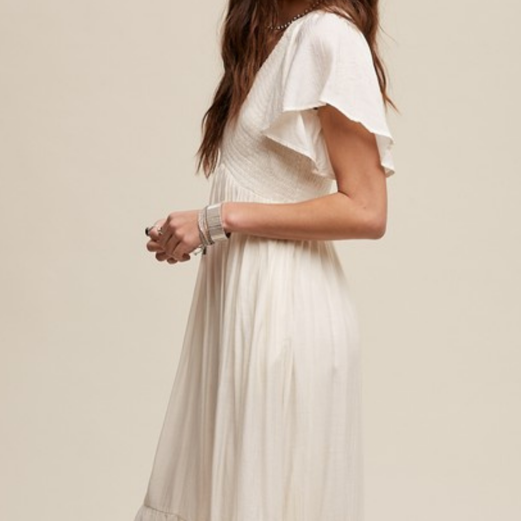 the pippa dress in white