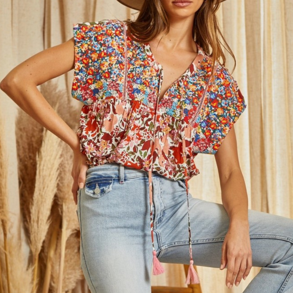 the maria embroidered top